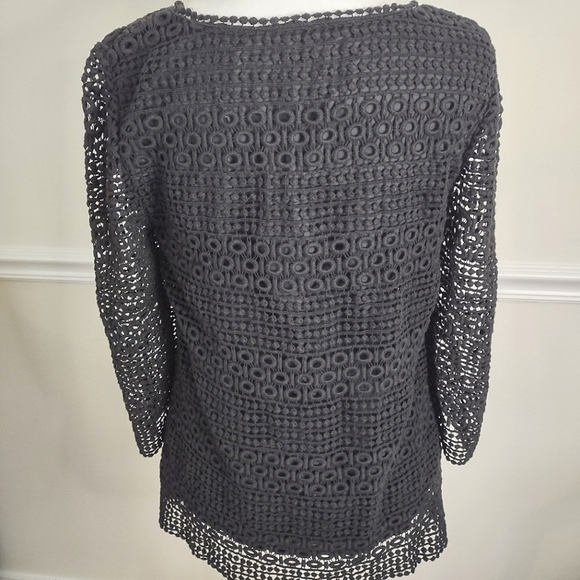 Talbots Crochet Top - Picture 4 of 8